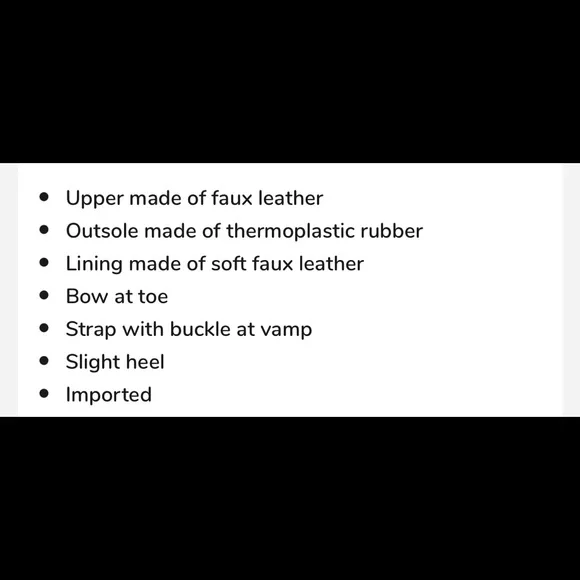 Girls Low Heel Shoes- White SZ 12 - Picture 9 of 9